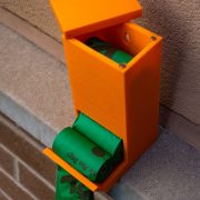 Wall Mounted Poop Bag Holder